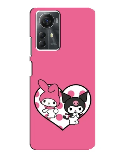 Чехол для ZTE Blade A72s с картинкой «Kuromi и My Melody» Чехол для ZTE Blade A72s с картинкой «Kuromi и My Melody»