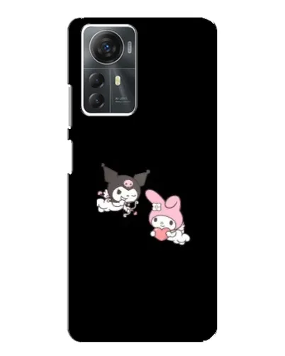 Чехол для ZTE Blade A72s с картинкой «My Melody и Kuromi» Чехол для ZTE Blade A72s с картинкой «My Melody и Kuromi»