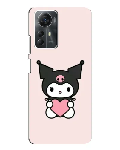 Чехол для ZTE Blade A72s с картинкой «Kuromi и сердце» Чехол для ZTE Blade A72s с картинкой «Kuromi и сердце»