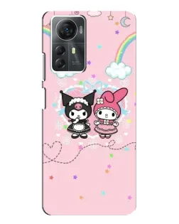 Чехол для ZTE Blade A72s с картинкой «My Melody и Kuromi» Чехол для ZTE Blade A72s с картинкой «My Melody и Kuromi»