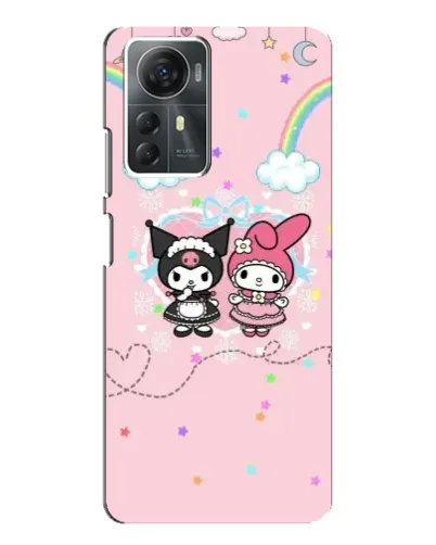Чехол для ZTE Blade A72s с картинкой «My Melody и Kuromi» Чехол для ZTE Blade A72s с картинкой «My Melody и Kuromi»
