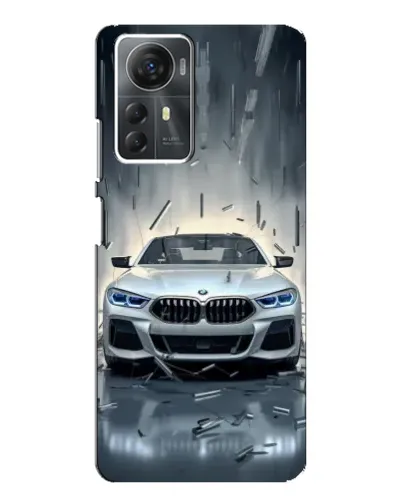 Чехол для ZTE Blade A72s с картинкой «BMW в свете фар»