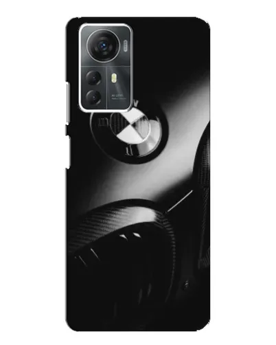 Чехол для ZTE Blade A72s с картинкой «Эмблема BMW — макро»