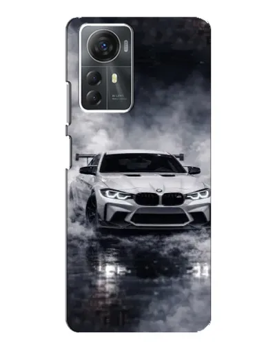 Чехол для ZTE Blade A72s с картинкой «BMW сквозь туман»