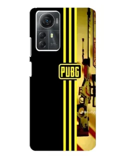 Чехол для ZTE Blade A72s с картинкой «PUBG — камуфляжный шлем»