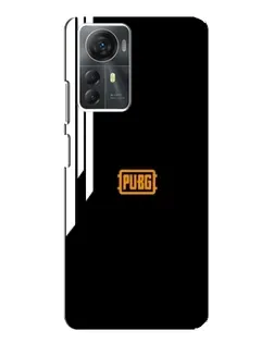 Чехол для ZTE Blade A72s с картинкой «PUBG — вертикальные линии»