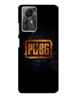 Чехол для ZTE Blade A72s с картинкой «PUBG — золотой логотип»