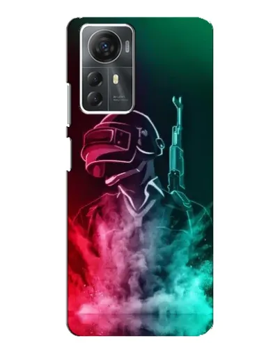 Чехол для ZTE Blade A72s с картинкой «PUBG — огненный воин» Чехол для ZTE Blade A72s с картинкой «PUBG — огненный воин»