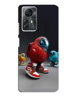 Чехол для ZTE Blade A72s с картинкой «Among Us — 3D стиль»