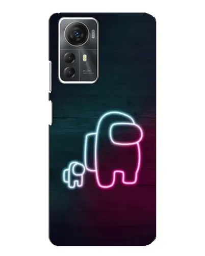 Чехол для ZTE Blade A72s с картинкой «Among Us неон-арт» Чехол для ZTE Blade A72s с картинкой «Among Us неон-арт»
