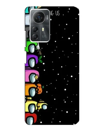 Чехол для ZTE Blade A72s с картинкой «Команда Among Us» Чехол для ZTE Blade A72s с картинкой «Команда Among Us»