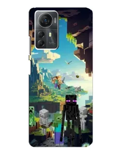 Чохол для ZTE Blade A72s з картинкою «Ендермен у лісі» Чохол для ZTE Blade A72s з картинкою «Ендермен у лісі»