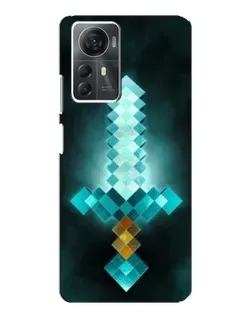 Чохол для ZTE Blade A72s з картинкою «Алмазний меч неон» Чохол для ZTE Blade A72s з картинкою «Алмазний меч неон»