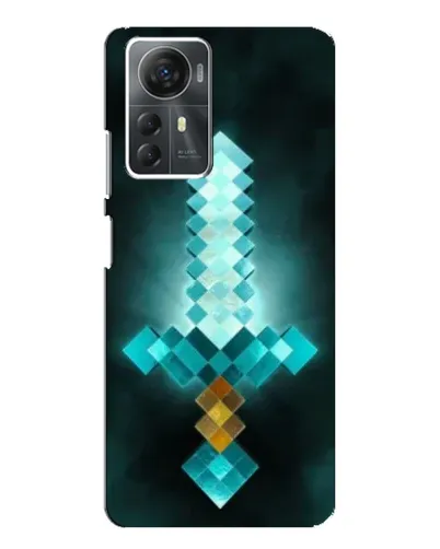 Чехол для ZTE Blade A72s с картинкой «Алмазный меч неон» Чехол для ZTE Blade A72s с картинкой «Алмазный меч неон»