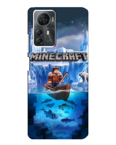 Чехол для ZTE Blade A72s с картинкой «Minecraft ледяной мир» Чехол для ZTE Blade A72s с картинкой «Minecraft ледяной мир»