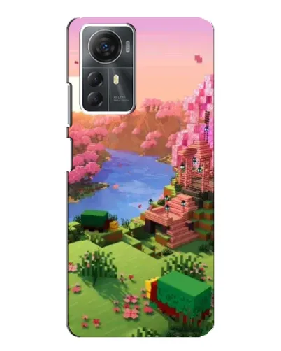 Чехол для ZTE Blade A72s с картинкой «Розовое дерево Minecraft» Чехол для ZTE Blade A72s с картинкой «Розовое дерево Minecraft»