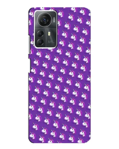 Чехол для ZTE Blade A72s с картинкой «Единороги на фиолетовом» Чехол для ZTE Blade A72s с картинкой «Единороги на фиолетовом»