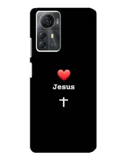 Чохол для ZTE Blade A72s з картинкою «Серце - Jesus» Чохол для ZTE Blade A72s з картинкою «Серце - Jesus»