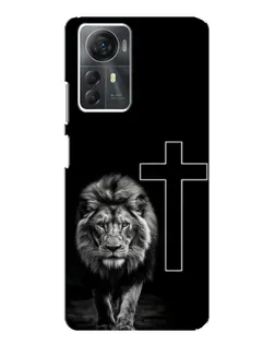 Чохол для ZTE Blade A72s з картинкою «Лев та Хрест» Чохол для ZTE Blade A72s з картинкою «Лев та Хрест»