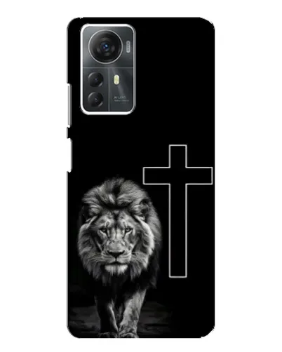 Чехол для ZTE Blade A72s с картинкой «Лев и Крест» Чехол для ZTE Blade A72s с картинкой «Лев и Крест»