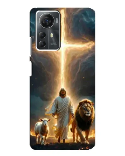 Чехол для ZTE Blade A72s с картинкой «Лев Иуды и Свет» Чехол для ZTE Blade A72s с картинкой «Лев Иуды и Свет»
