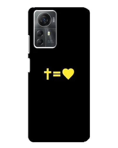 Чехол для ZTE Blade A72s с картинкой «Сердце и Крест» Чехол для ZTE Blade A72s с картинкой «Сердце и Крест»