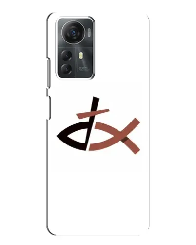Чехол для ZTE Blade A72s с картинкой «Рыба и крест» Чехол для ZTE Blade A72s с картинкой «Рыба и крест»