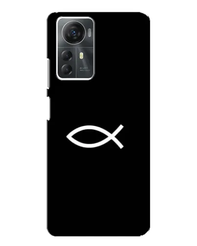 Чехол для ZTE Blade A72s с картинкой «Символ рыбы Jesus» Чехол для ZTE Blade A72s с картинкой «Символ рыбы Jesus»