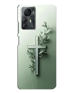 Чехол для ZTE Blade A72s с картинкой «Оливковая ветвь» Чехол для ZTE Blade A72s с картинкой «Оливковая ветвь»