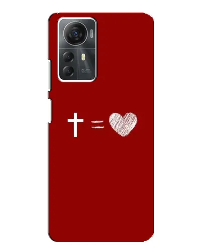 Чехол для ZTE Blade A72s с картинкой «Уравнение любви» Чехол для ZTE Blade A72s с картинкой «Уравнение любви»