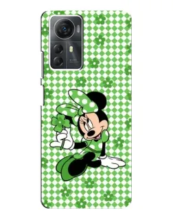 Чехол для ZTE Blade A72s с картинкой «Mickey в клетку»