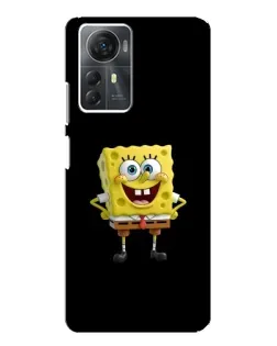 Чехол для ZTE Blade A72s с картинкой «Классический Губка Боб»
