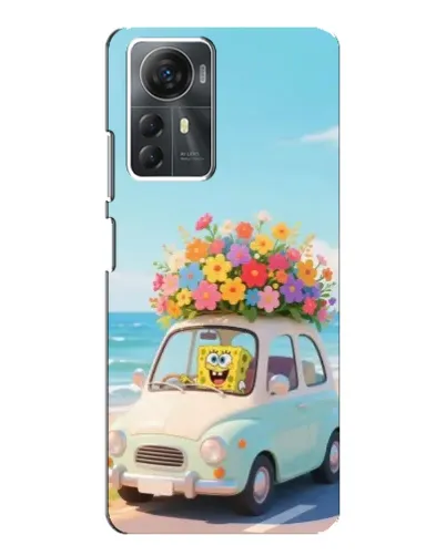 Чехол для ZTE Blade A72s с картинкой «Автомобильное путешествие»