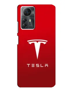 Чехол для ZTE Blade A72s с картинкой «Tesla Red Classic»