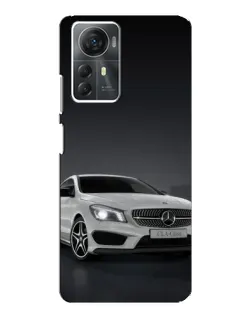 Чехол для ZTE Blade A72s с картинкой «Mercedes AMG GT Silver»