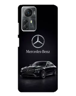 Чехол для ZTE Blade A72s с картинкой «Mercedes — решетка радиатора»