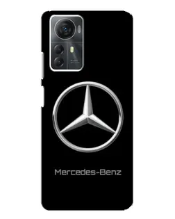 Чехол для ZTE Blade A72s с картинкой «Mercedes Silver Logo»