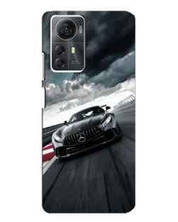Чехол для ZTE Blade A72s с картинкой «Гоночный Mercedes AMG»