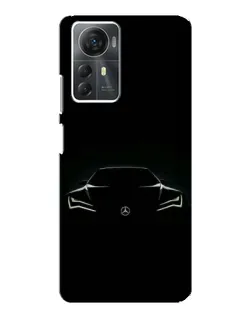 Чехол для ZTE Blade A72s с картинкой «Mercedes — силуэт авто» Чехол для ZTE Blade A72s с картинкой «Mercedes — силуэт авто»