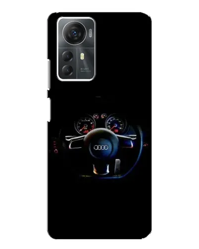 Чехол для ZTE Blade A72s с картинкой «Салон Audi — руль» Чехол для ZTE Blade A72s с картинкой «Салон Audi — руль»