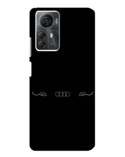 Чохол для ZTE Blade A72s з картинкою «Audi — світловий підпис»