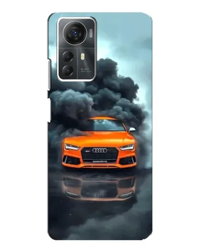 Чехол для ZTE Blade A72s с картинкой «Audi в облаках дыма» Чехол для ZTE Blade A72s с картинкой «Audi в облаках дыма»