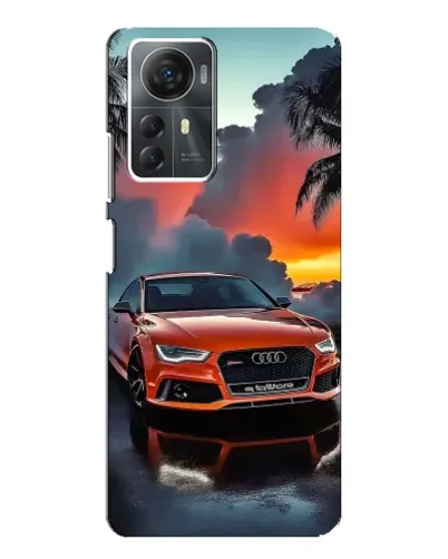 Чехол для ZTE Blade A72s с картинкой «Audi — закат» Чехол для ZTE Blade A72s с картинкой «Audi — закат»