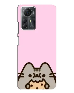 Чехол для ZTE Blade A72s с картинкой «Pusheen и печенье» Чехол для ZTE Blade A72s с картинкой «Pusheen и печенье»