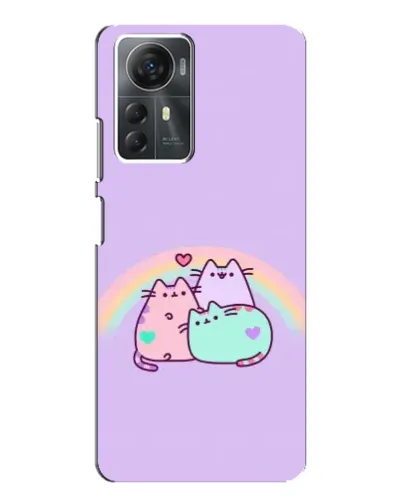 Чехол для ZTE Blade A72s с картинкой «Радужные Пушины» Чехол для ZTE Blade A72s с картинкой «Радужные Пушины»