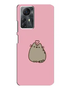 Чехол для ZTE Blade A72s с картинкой «Pusheen сердце» Чехол для ZTE Blade A72s с картинкой «Pusheen сердце»
