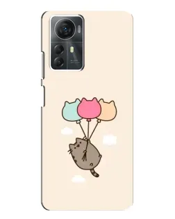 Чехол для ZTE Blade A72s с картинкой «Пушин на шариках» Чехол для ZTE Blade A72s с картинкой «Пушин на шариках»