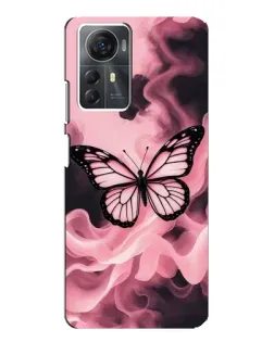 Чохол для ZTE Blade A72s з картинкою «Метелик у диму» Чохол для ZTE Blade A72s з картинкою «Метелик у диму»