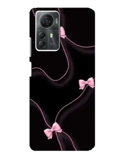 Чехол для ZTE Blade A72s с картинкой «Розовые ленты»