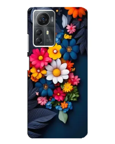 Чехол для ZTE Blade A72s с картинкой «Цветочная феерия»